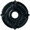 Ekena Millwork Attica Ceiling Medallion (Fits Canopies up to 5"), Hand-Painted Night Shade, 18"OD x 4"ID x 5/8"P CM18ATNSF - alternate 1